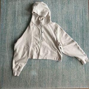 Scuba Oversized Half-Zip Hoodie